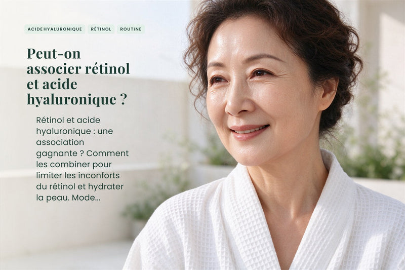 Peut-on associer rétinol et acide hyaluronique ?
