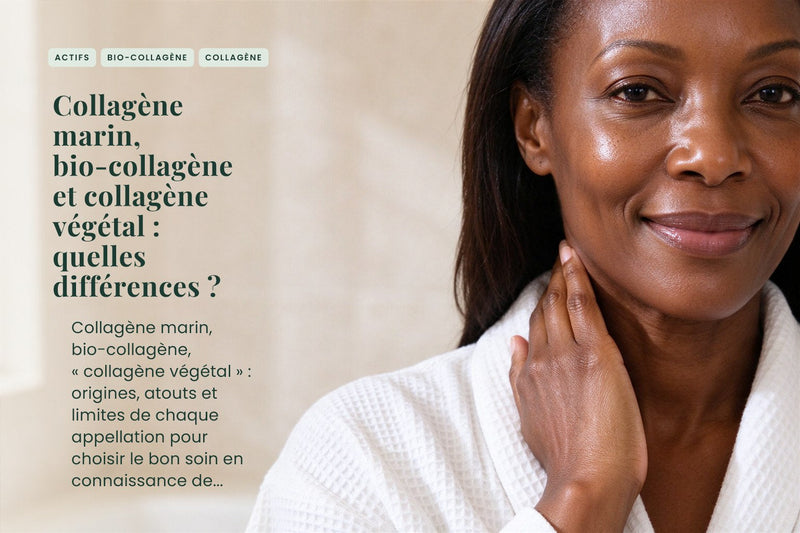 Collagène marin, bio-collagène et collagène végétal : quelles différences ?