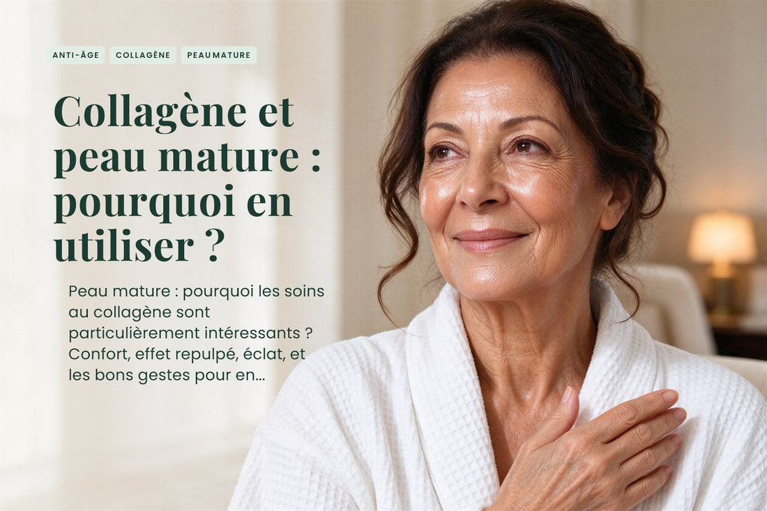 Collagène et peau mature : pourquoi en utiliser ?