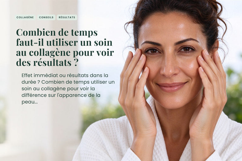 Combien de temps faut-il utiliser un soin au collagène pour voir des résultats ?