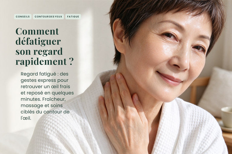 Comment défatiguer son regard rapidement ?