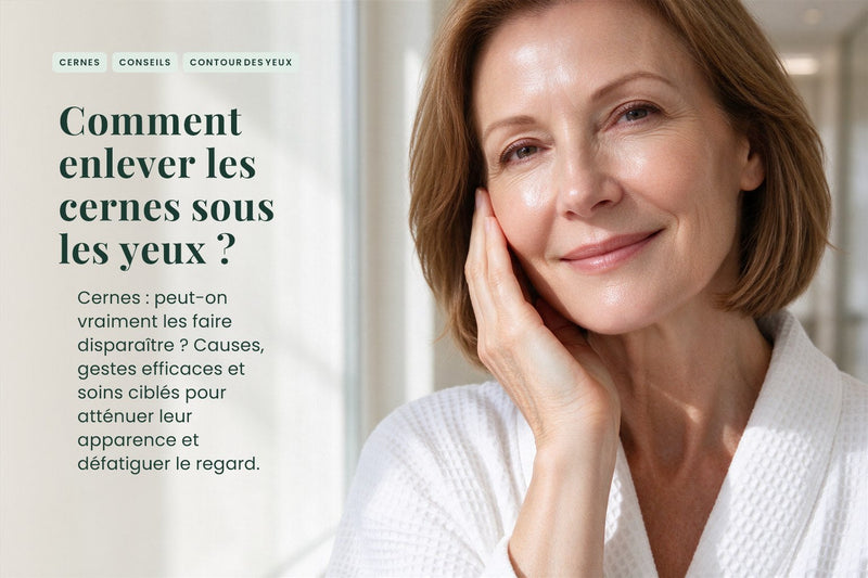 Comment enlever les cernes sous les yeux ?
