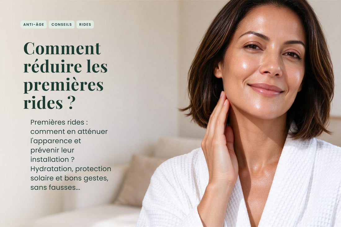 Comment réduire les premières rides ?