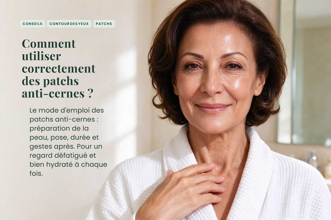 Comment utiliser correctement des patchs anti-cernes ?