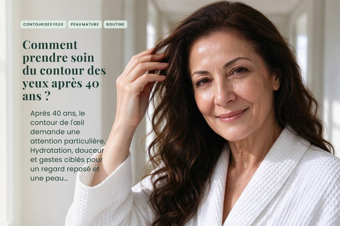 Comment prendre soin du contour des yeux après 40 ans ?