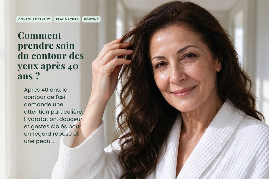 Comment prendre soin du contour des yeux après 40 ans ?