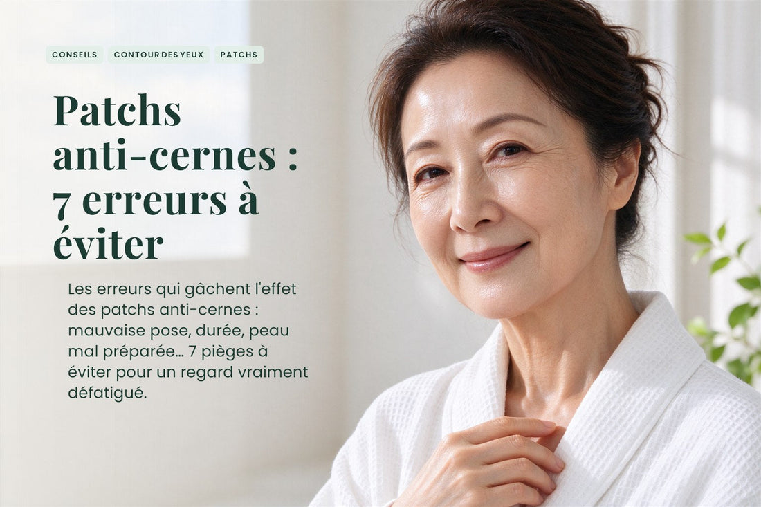 Patchs anti-cernes : 7 erreurs à éviter