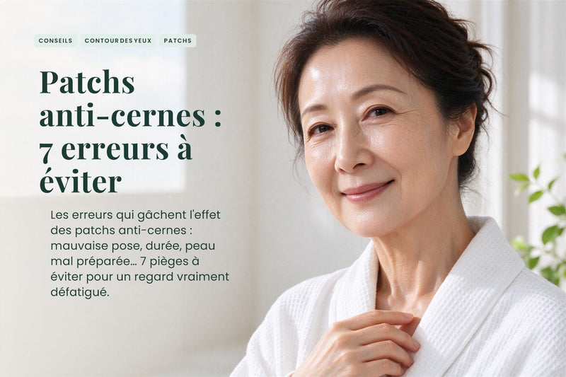 Patchs anti-cernes : 7 erreurs à éviter