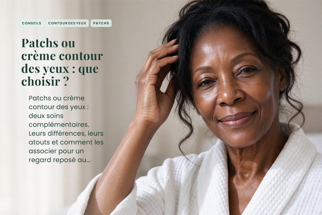 Patchs ou crème contour des yeux : que choisir ?