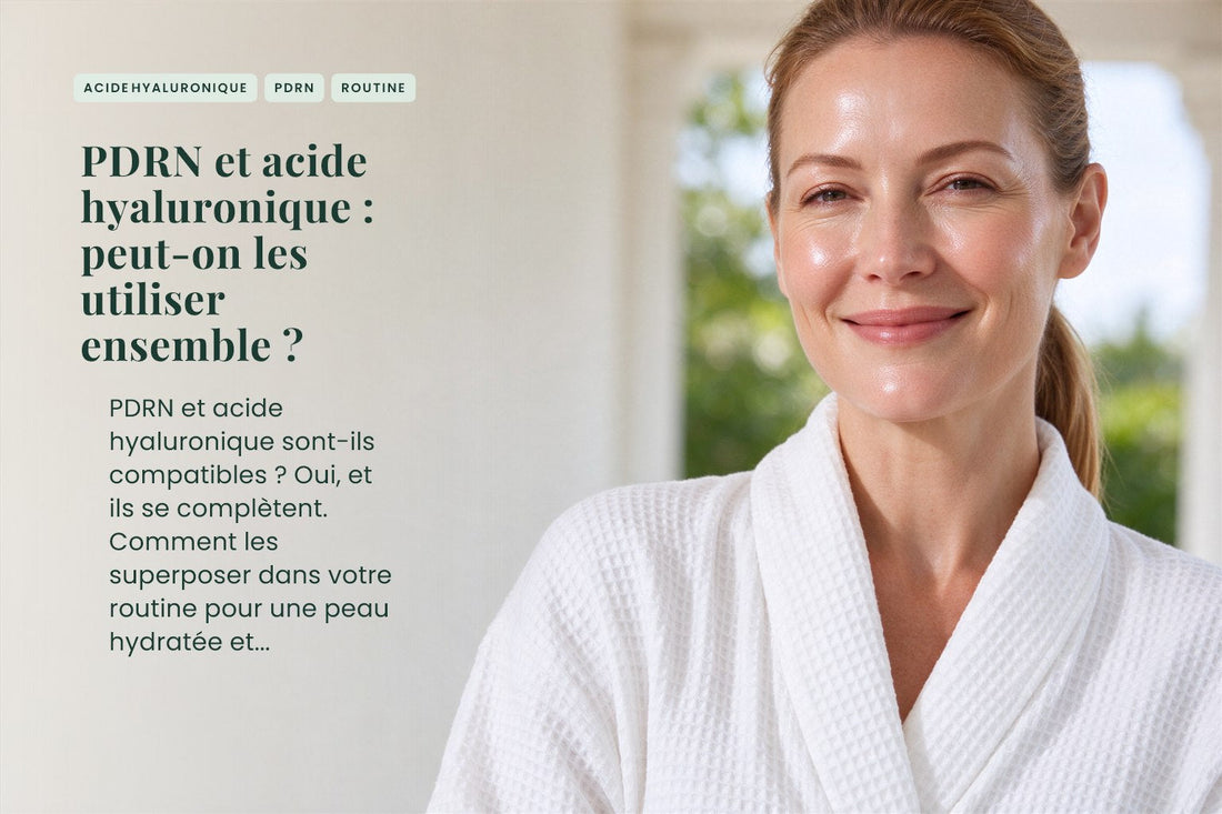 PDRN et acide hyaluronique : peut-on les utiliser ensemble ?