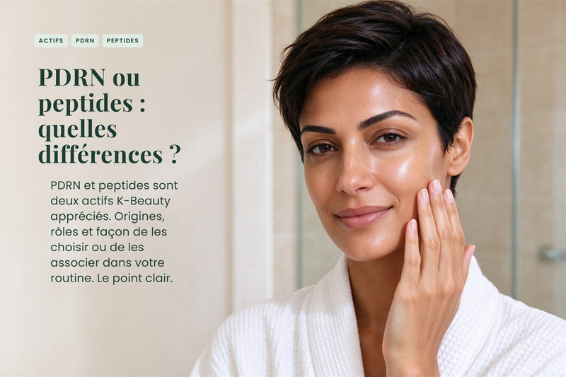 PDRN ou peptides : quelles différences ?