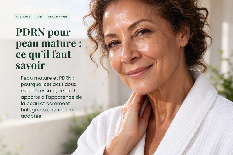 PDRN pour peau mature : ce qu'il faut savoir