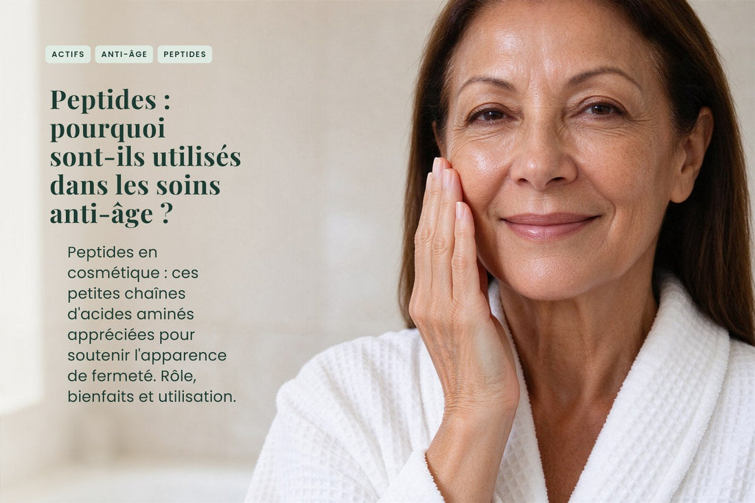 Peptides : pourquoi sont-ils utilisés dans les soins anti-âge ?