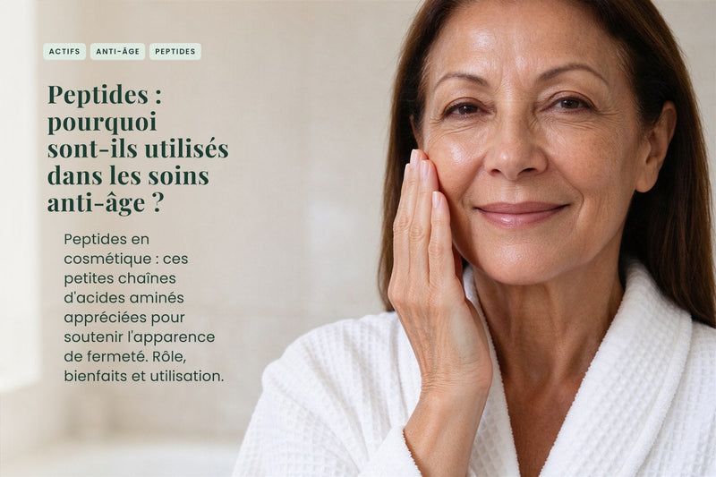 Peptides : pourquoi sont-ils utilisés dans les soins anti-âge ?