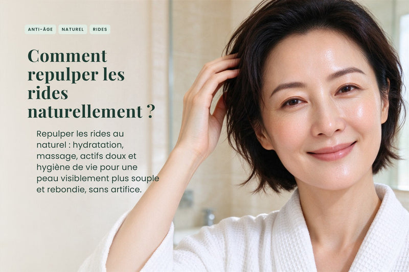 Comment repulper les rides naturellement ?