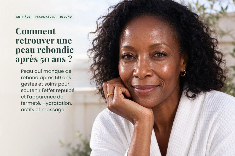 Comment retrouver une peau rebondie après 50 ans ?