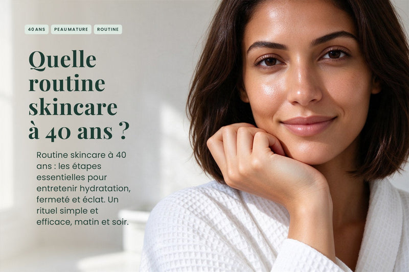 Quelle routine skincare à 40 ans ?