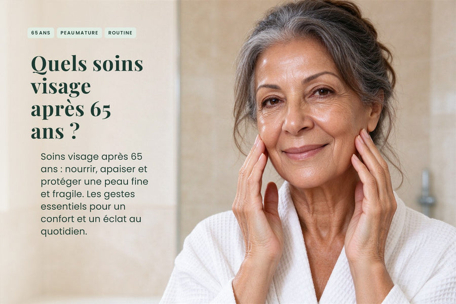 Quels soins visage après 65 ans ?