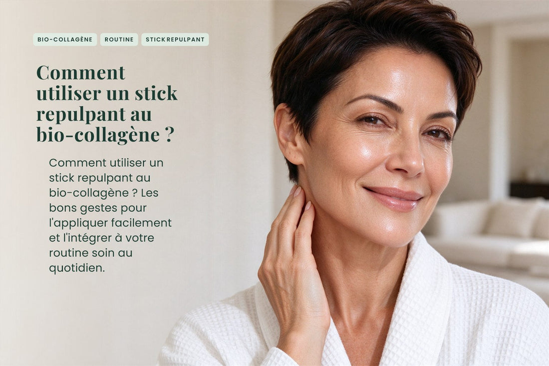 Comment utiliser un stick repulpant au bio-collagène ?