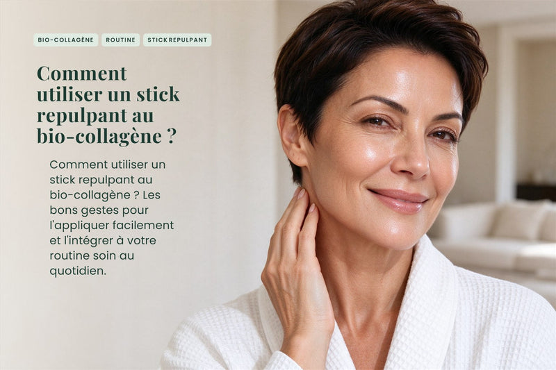 Comment utiliser un stick repulpant au bio-collagène ?