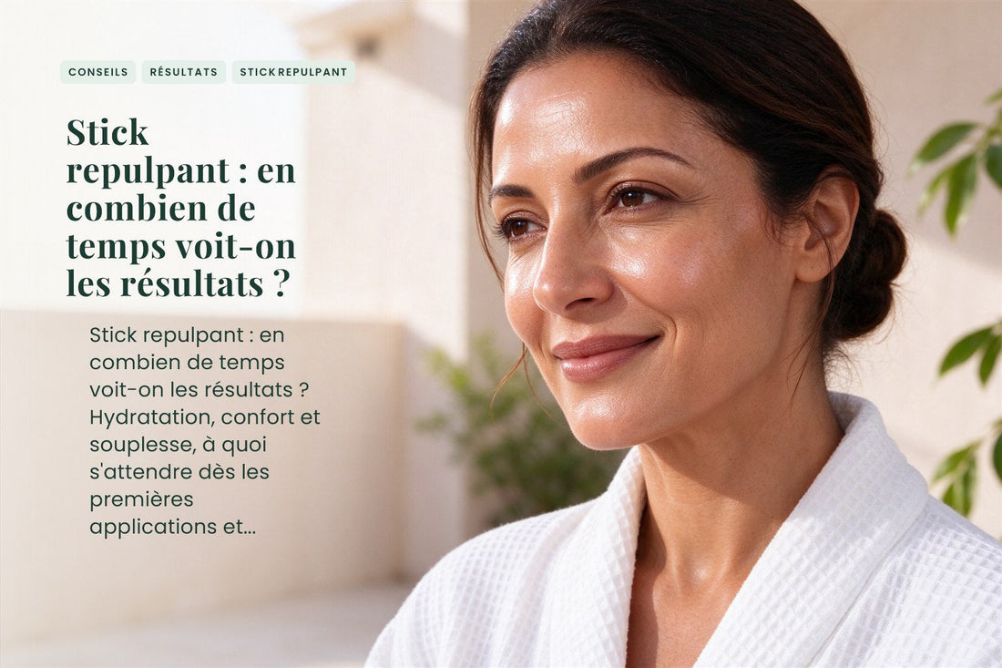 Stick repulpant : en combien de temps voit-on les résultats ?
