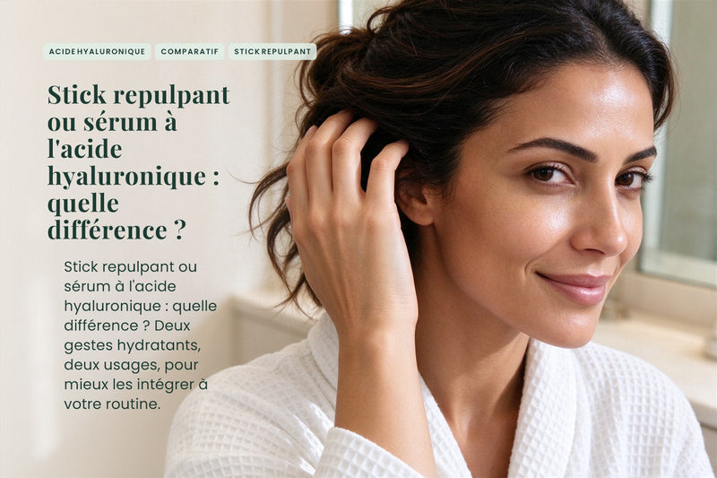 Stick repulpant ou sérum à l'acide hyaluronique : quelle différence ?