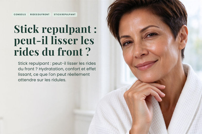 Stick repulpant : peut-il lisser les rides du front ?