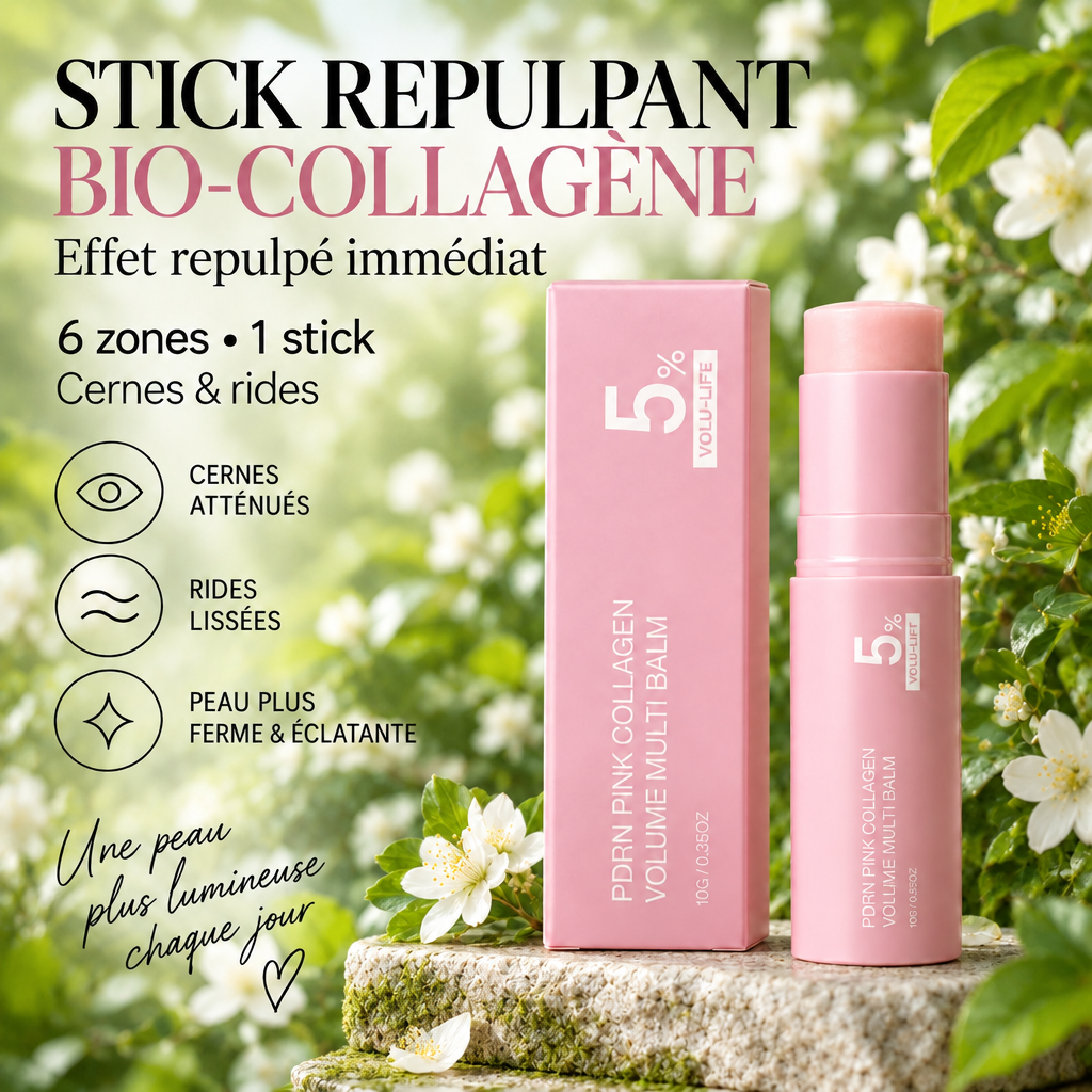 Stick repulpant bio-collagène