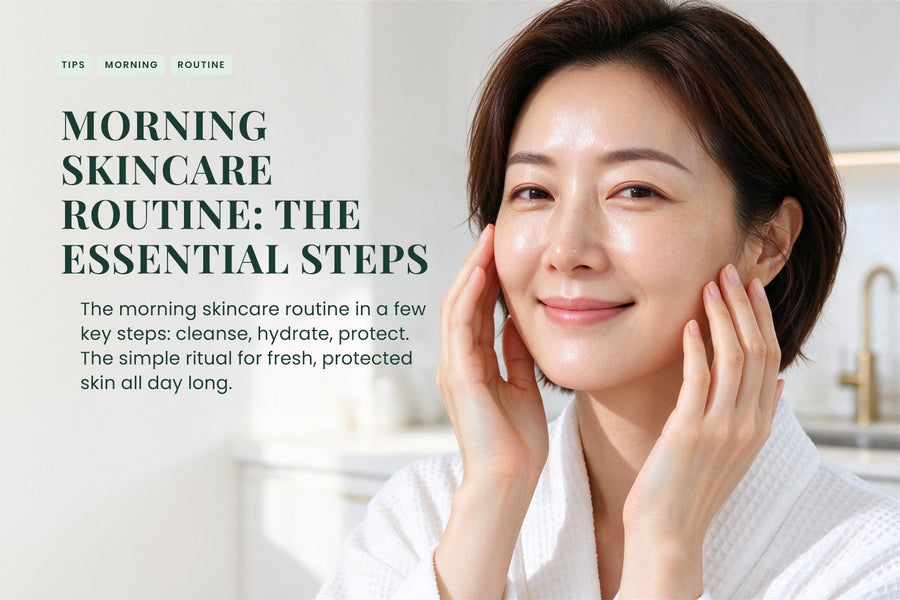Morning skincare routine: the essential steps